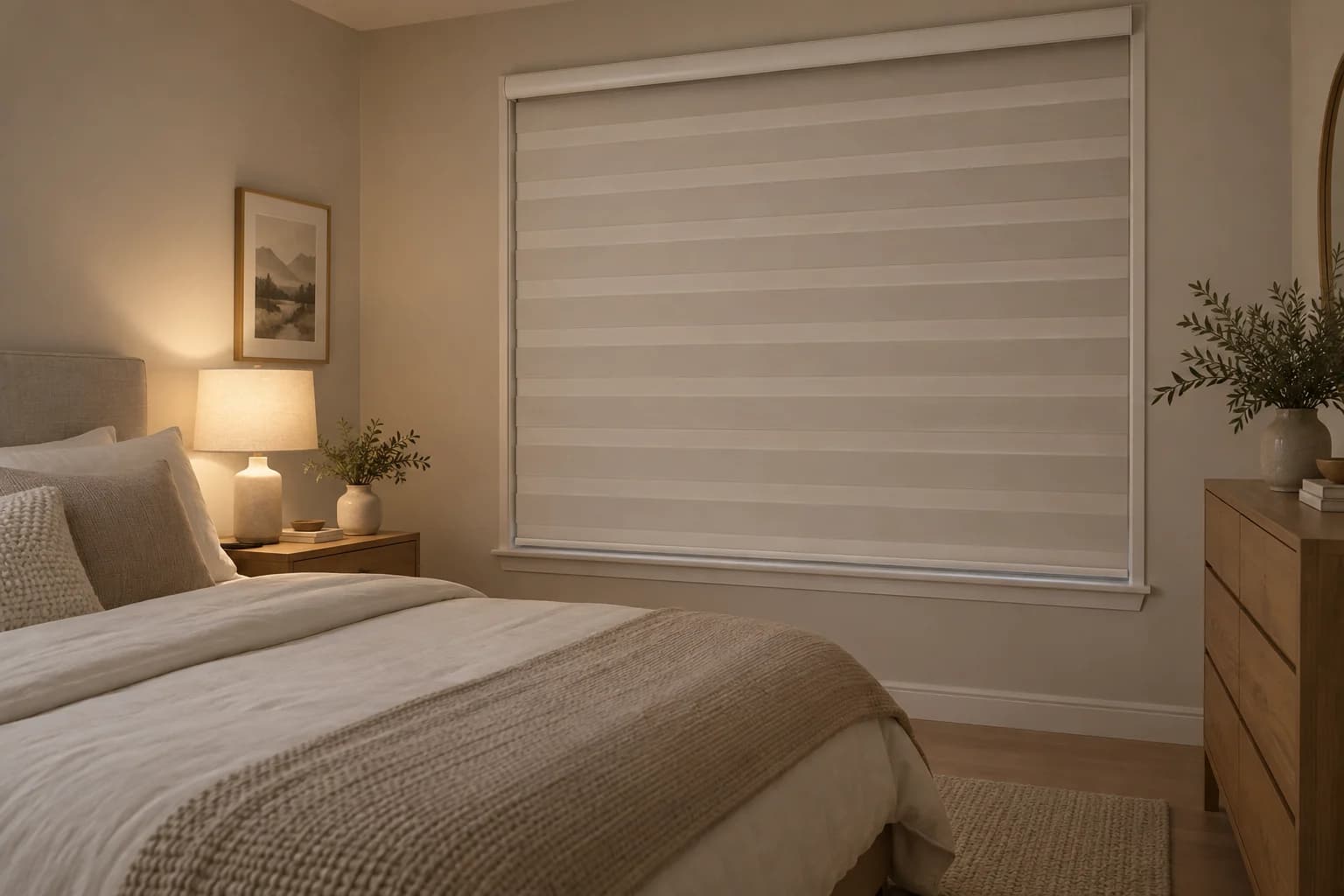 Blackout Zebra Blinds room inspiration